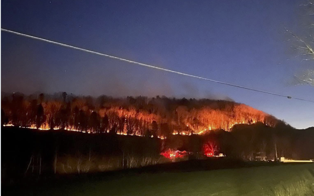 Wildfires break out In Western North Carolina as recovery from Helene continues